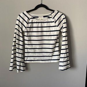 Anthropologie Deletta Striped Top